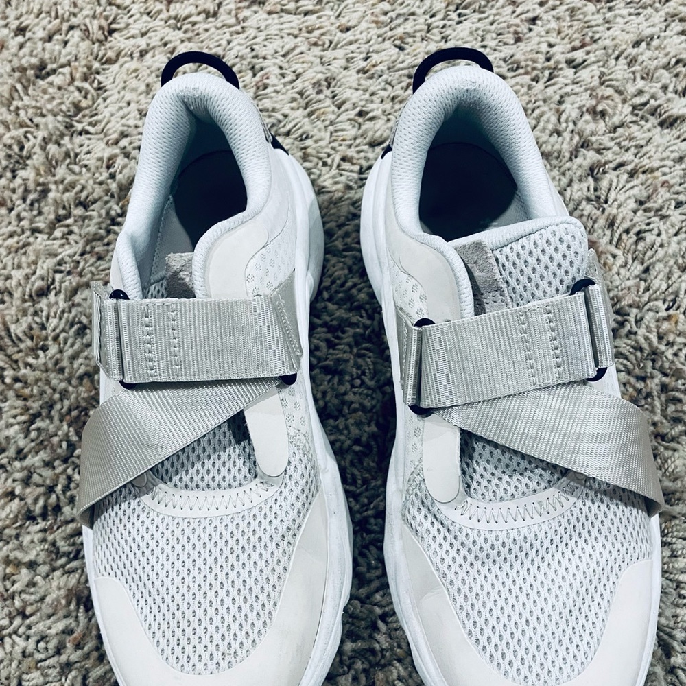 Sorel Cream and Black Sneakers with Velcro Closure - Picture 2 of 5